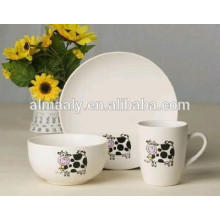 Porcelain 18PCS Dinner Plates Set